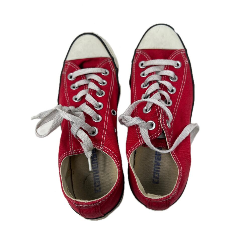 Converse Chuck Taylor All Star Low Red Womans 7 Mens 5 - Picture 6 of 7